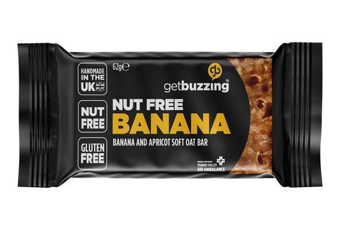 getbuzzing Nut and Gluten Free Banana Oat Bar