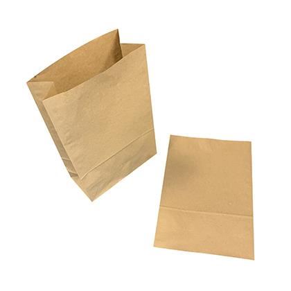 Kraft SOS Block Bottom No Handle Bag Medium