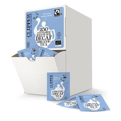 Clipper Fairtrade 250 Organic Decaf Everyday Tea (Case of 1)