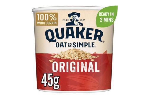 Quaker Oat So Simple Original Porridge Pot 45g