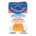 McDougalls No Added Sugar Vegan Orange Flavour Jelly