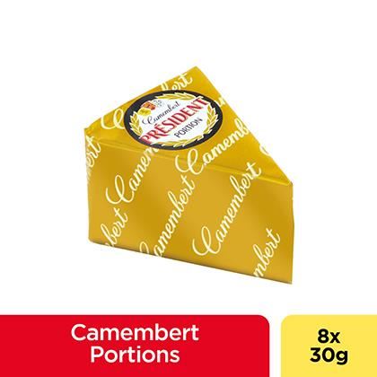 Président Camembert Portions (Case of 8)