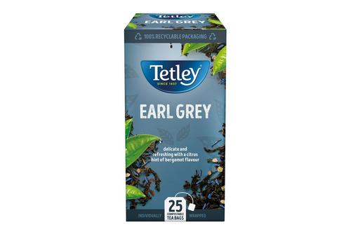 Tetley Earl Grey String & Tag envelope