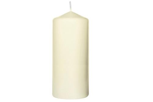 Pillar Candles Cream 15 x 8cm