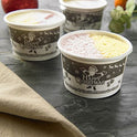 Cooldelight Strawberry & Vanilla Ice Cream Christmas Tubs