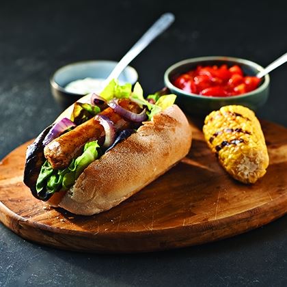 Devil's Kitchen Oyster Mushroom Sausage