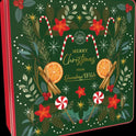 GRANDMA WILD'S Shortbread Petticoat Tails in Embossed Merry Christmas Tin 400g
