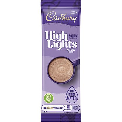 Cadbury Highlights Milk Hot Chocolate Sachet 11g