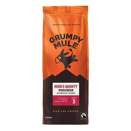 Grumpy Mule Fairtrade High & Mighty Espresso Beans