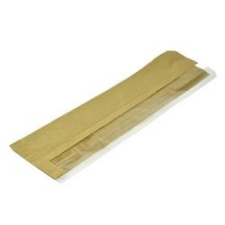 Kraft Natureflex Window Baguette Bag
