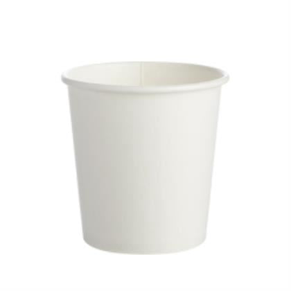 White Single Wall Hot Cup 4oz