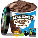 Ben & Jerry's Fairtrade Chocolate Fudge Brownie Ice Cream (Case of 12)