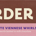 BORDER Milk Chocolate Viennese Whirls 150g - 1 Case