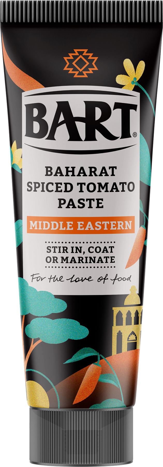 BART Middle Eastern - Baharat Spiced Tomato Paste 80g - 1 Case