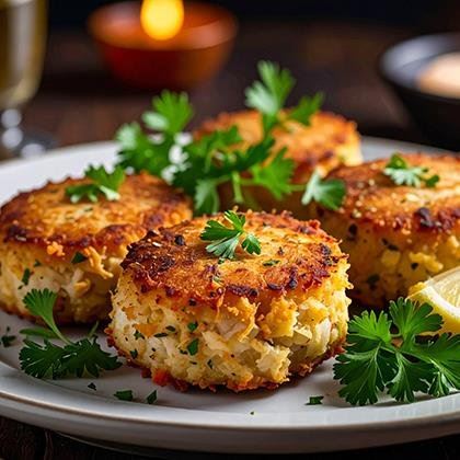 GF Spicy Crab & Cod Fish Cake