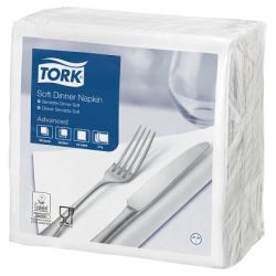 Tork® Dinner Napkin White 3ply
