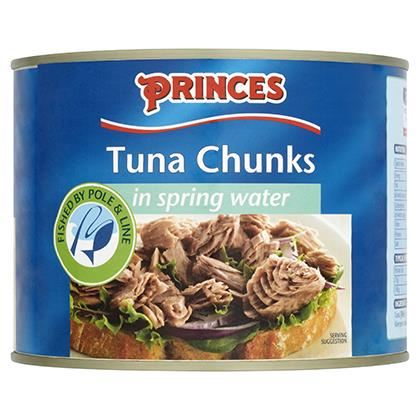 Kingfisher Pole & Line Tuna Chunks in Springwater