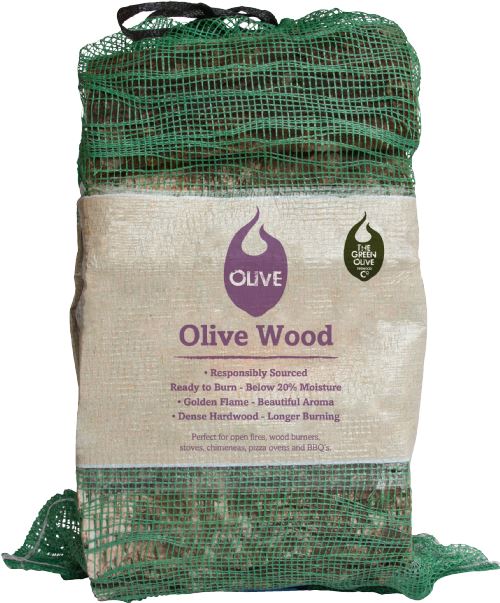 GREEN OLIVE FIREWOOD Olive Firewood Net 10kg