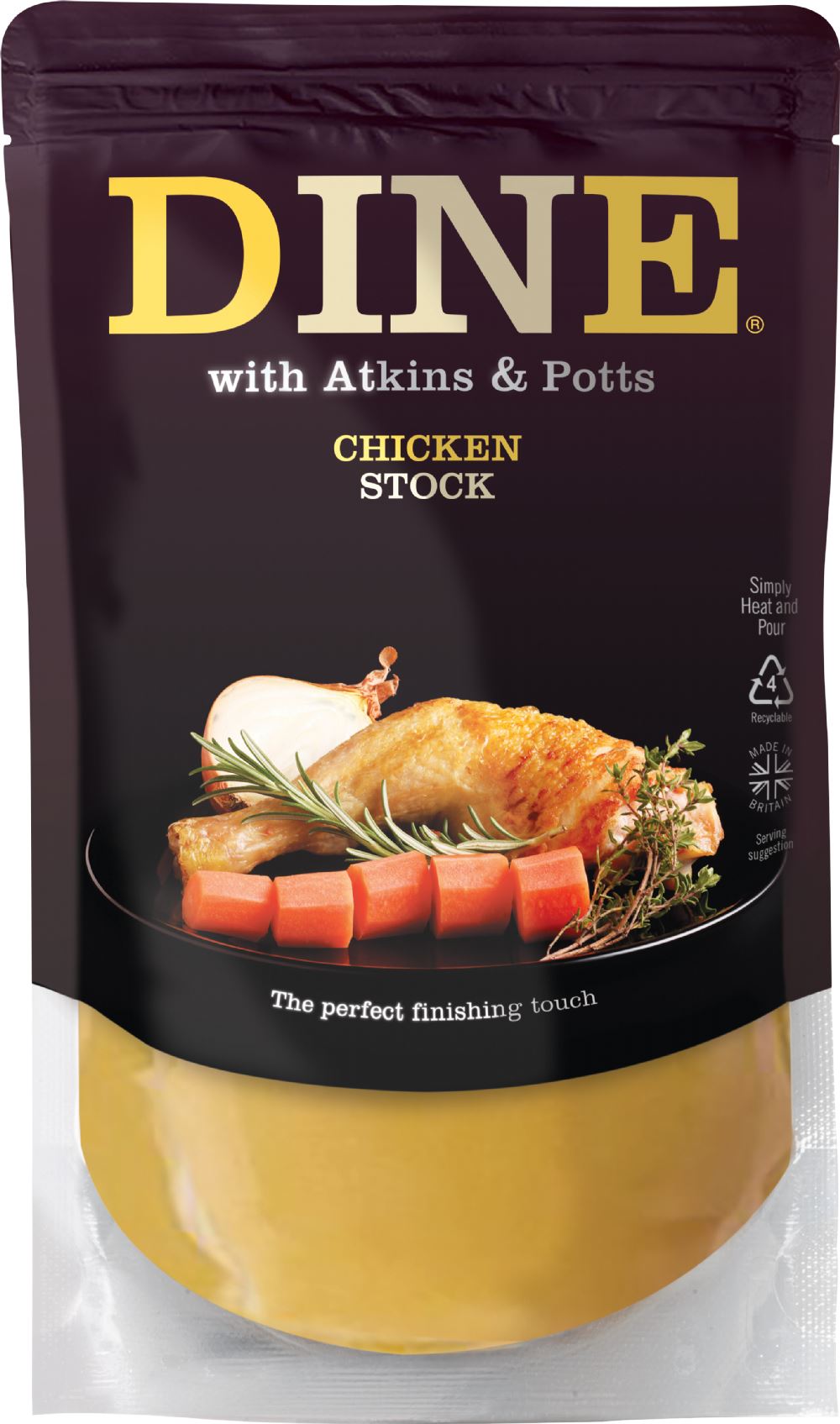ATKINS & POTTS Chicken Stock 350g - 1 Case