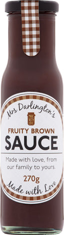 DARLINGTON'S Fruity Brown Sauce 270g (Case of 6)