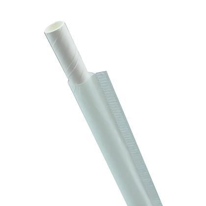 Paper Straw Wrapped 200x6mm (Case of 20)