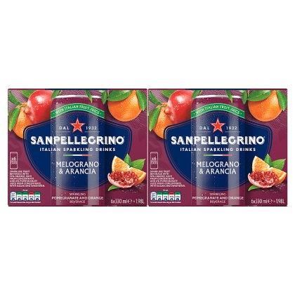 San Pellegrino Melograno Can (Case of 24)