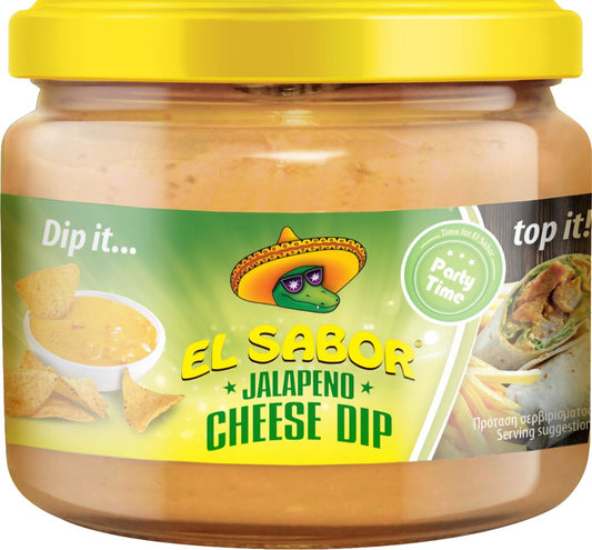 EL SABOR Jalapeno Cheese Dip 300g - 1 Case