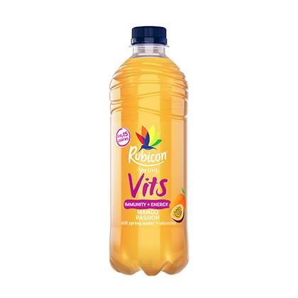 Rubicon Spring Still Vits Mango Passion Bottle (Case of 12)