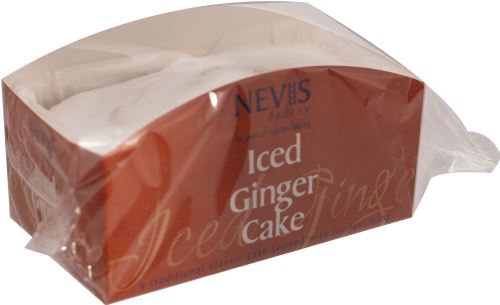NEVIS BAKERY Iced Ginger Cake 400g