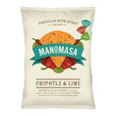 Manomasa Chipotle & Lime Tortilla chips (Case of 16)