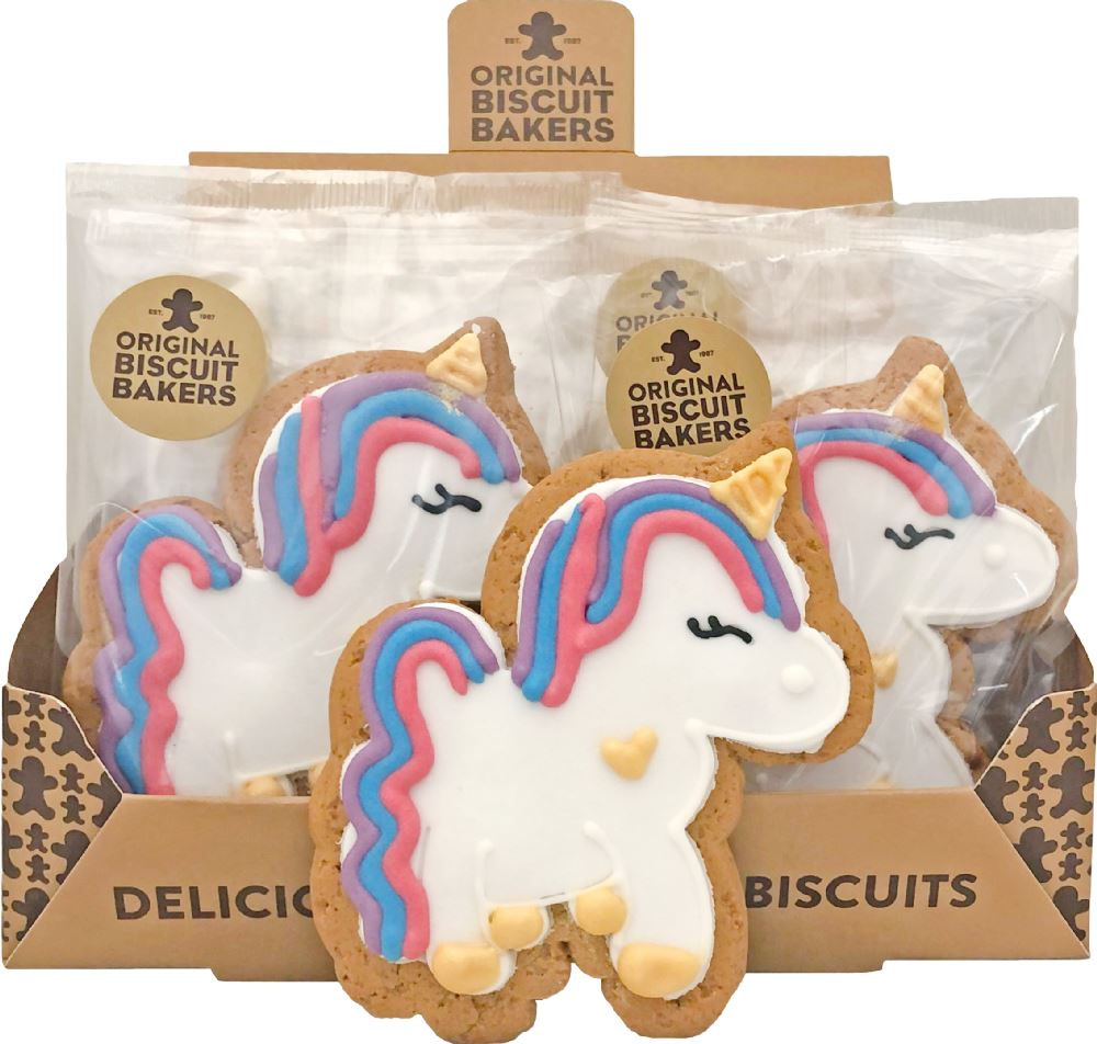 ORIGINAL BISCUIT BAKERS Gingerbread Unicorn 60g - 1 Case