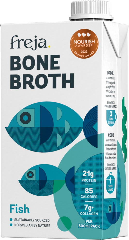 FREJA Fish Bone Broth 500ml - 1 Case