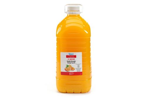 Sysco Classic Double Strength Orange Squash