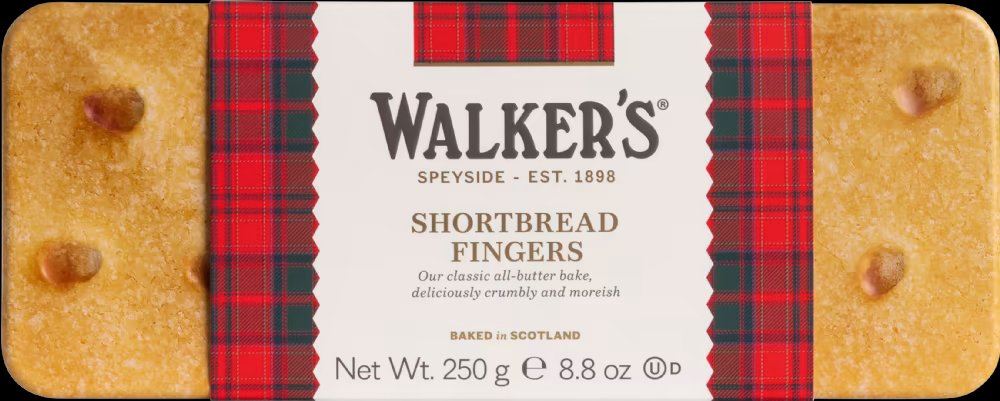Walkers 1133F - Shortbread Fingers Tin (12x250g)