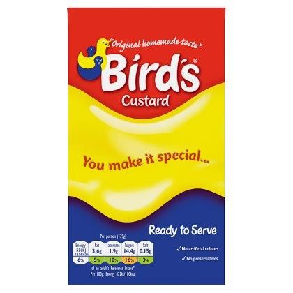 Bird's Ready To Serve Custard 1kg (Case of 12)