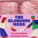 THE GLORIOUS MESS 4 Strawberry Meringue Nests