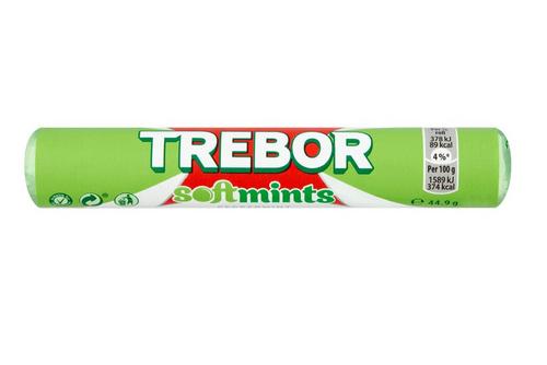 Trebor Softmints Peppermint Mints Roll 44.9g