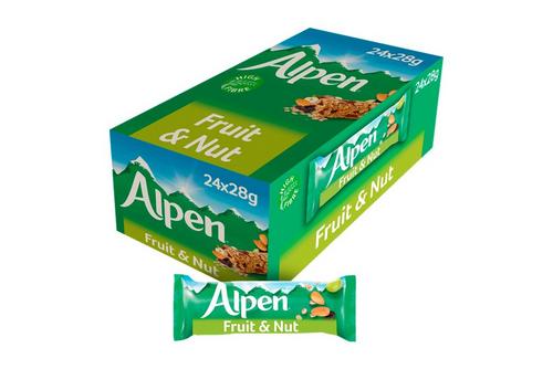 Alpen Cereal Bar Fruit & Nut Single