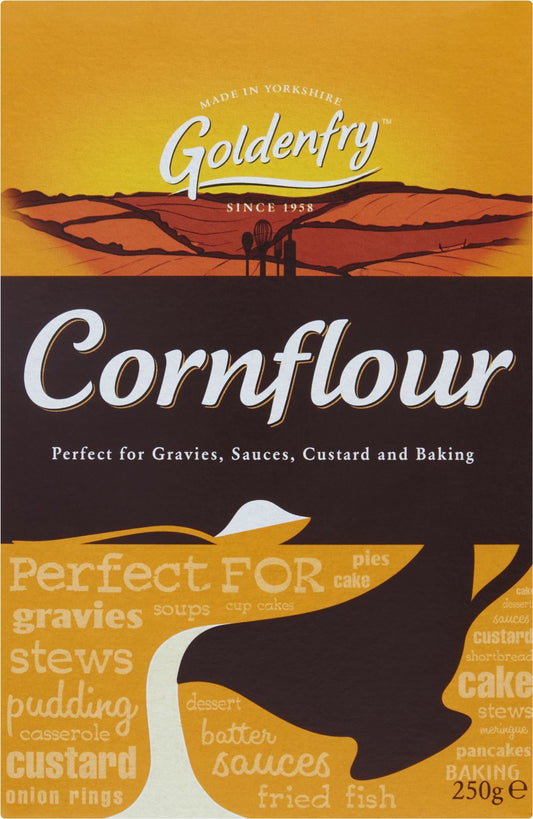 GOLDENFRY Cornflour 250g - 1 Case