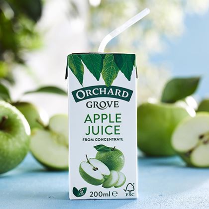 Orchard Grove Apple Juice Cartons (Case of 24)