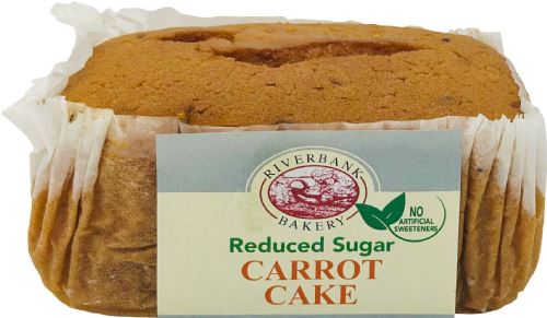 RIVERBANK BAKERY Reduced Sugar Carrot Cake 300g