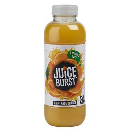 Juiceburst Fairtrade Orange Bottle