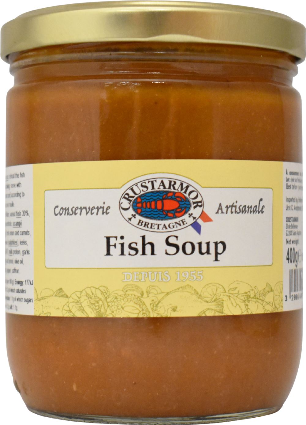 CRUSTARMOR Fish Soup 400g - 1 Case