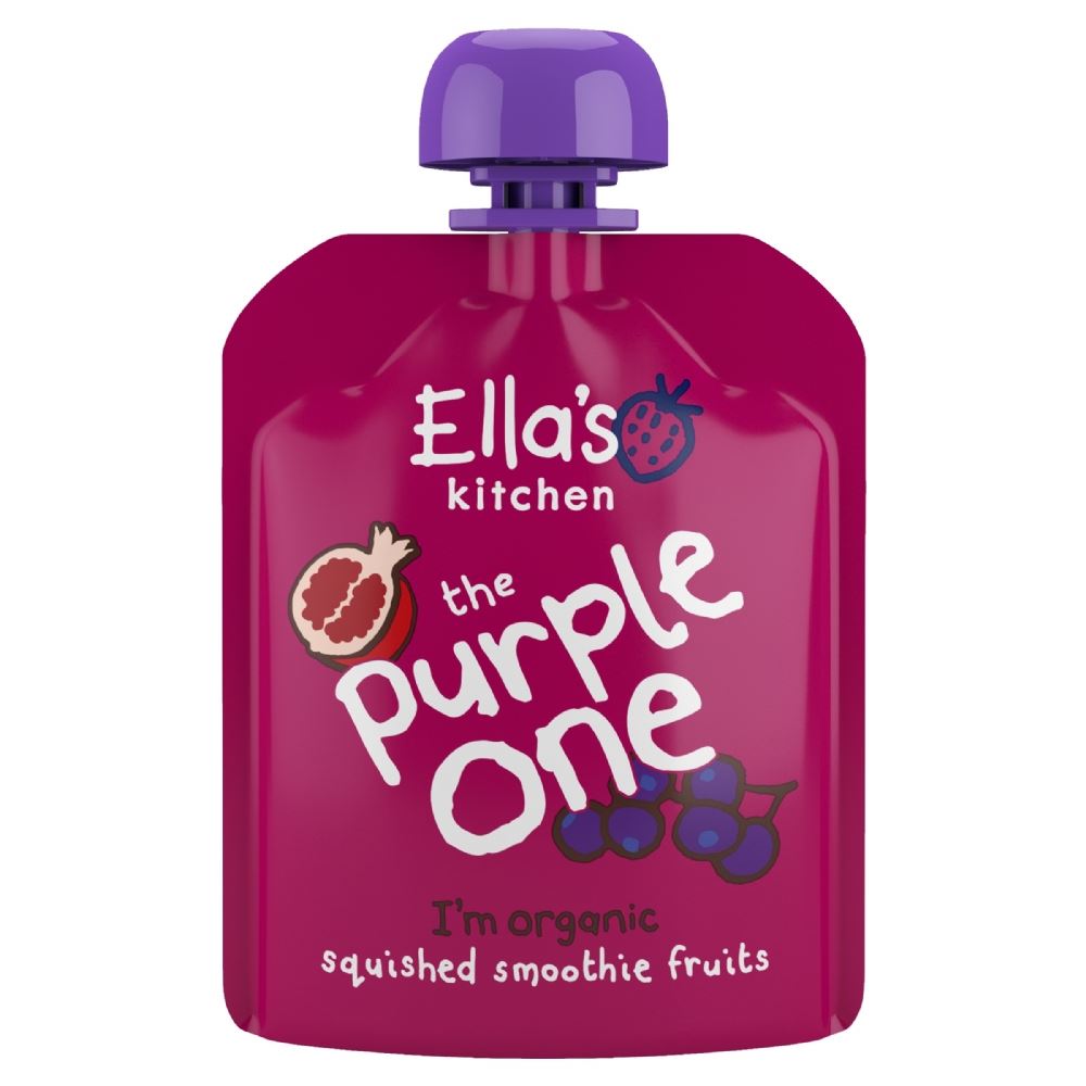 ELLA'S KITCHEN 'The Purple One' Smoothie Fruit 90g - 1 Case