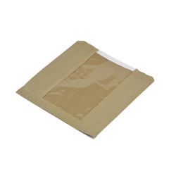Kraft PLA Window Bag 8.5"