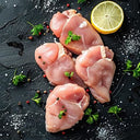 CHICKEN HALAL THIGH BONELESS SKINLESS 1x1kg - Order by 2pm Mon-Fri for next delivery day (Case of 1)