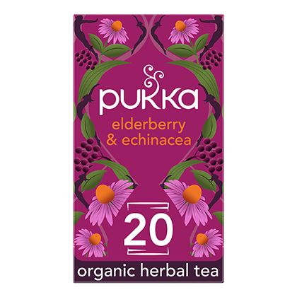 Pukka Tea Elderberry & Echinacea Fruit Enveloped Tea Bags