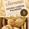 BAKEWELL AND BROWNE Savouries - Gouda Cheese Palmiers 80g