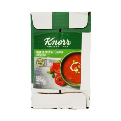 Knorr Professional 100% Soup Red Pepper & Tomato 12 Portions