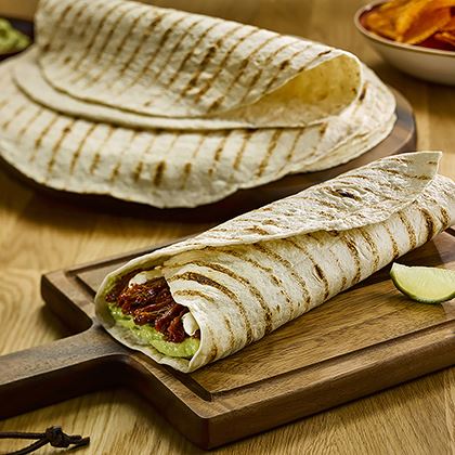Everyday Favourites Bar Marked Plain Flour Tortilla 30cm (12")